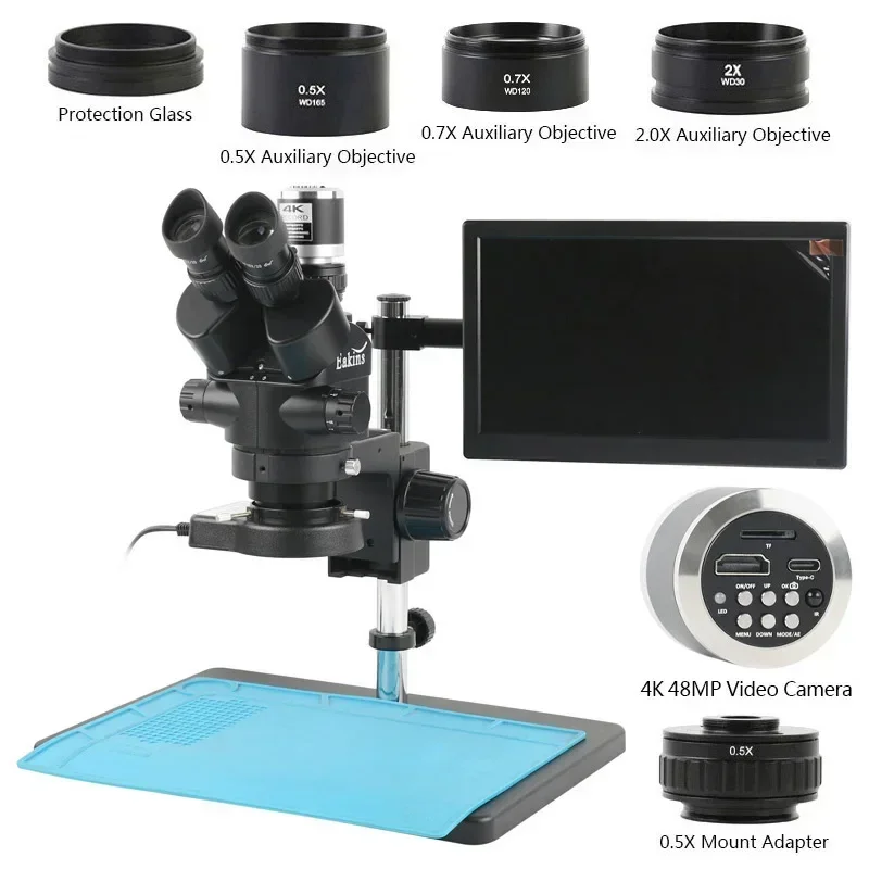 Simul Focal Trinocular Stereo  - Trinocular Stereo Microscope 7X-45X recension och pris