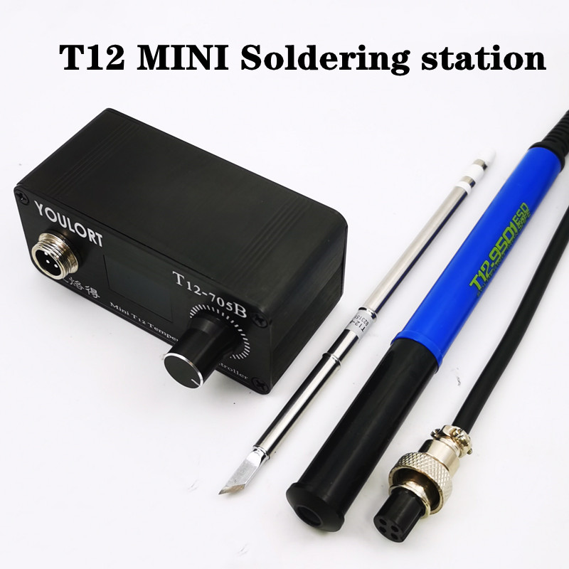 MINI T12-705B Soldering Iron s - T12 Soldering Station Oled recension och pris