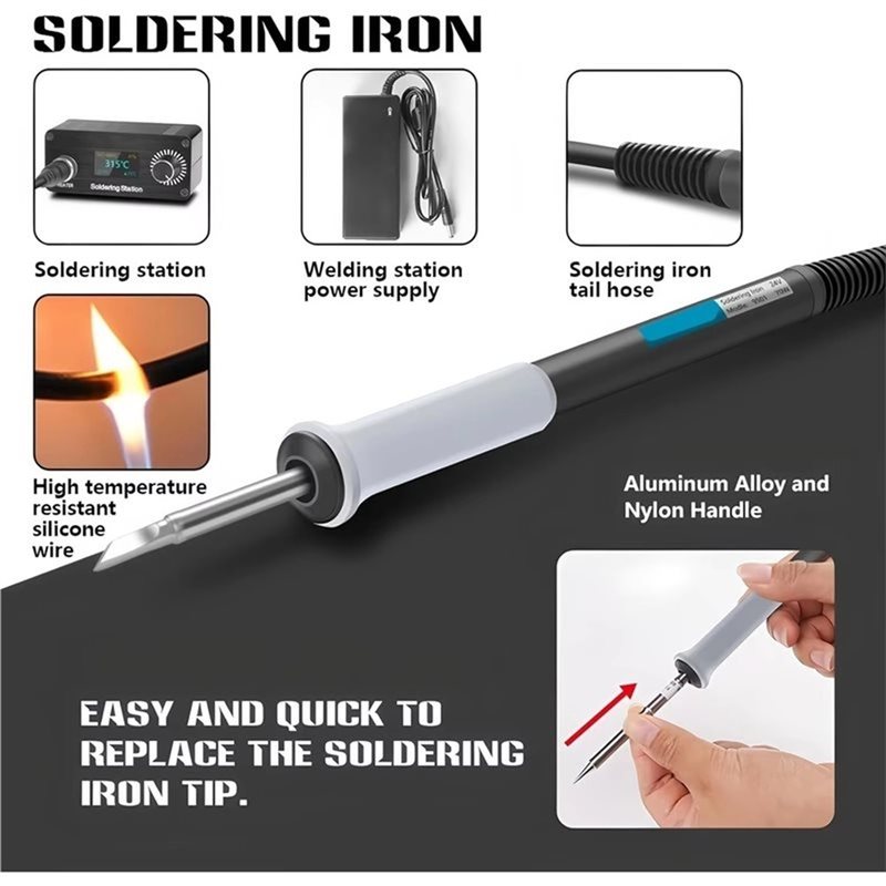B23B T12 For Home Repairing So - T12 Soldering Station Oled recension och pris