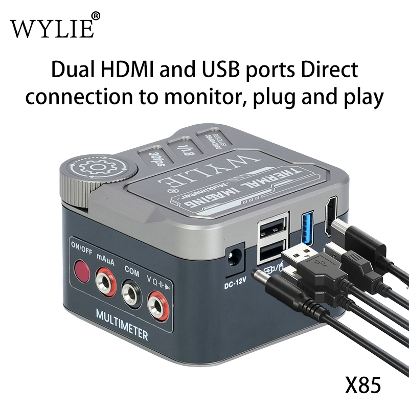 WYLIE X85 4K Industrial Micros - 4K Microscope Camera Sony Sensor recension och pris